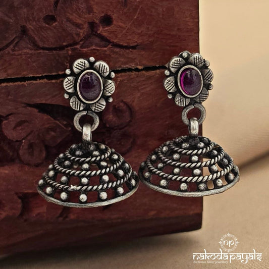 Exquisite Oxidised Jhumka (J1712)