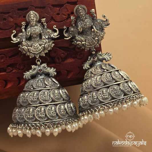Gaja Lakshmi Kemp Jhumka (J1691)