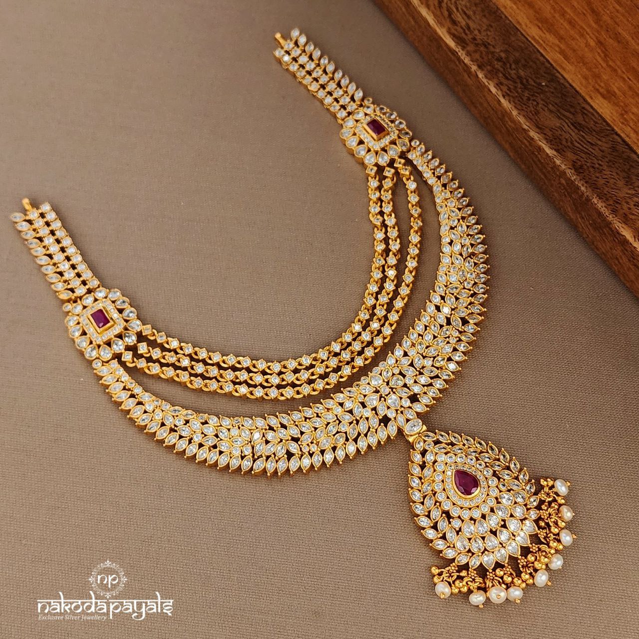 Shinney Layered Neckpiece (Gn9536)