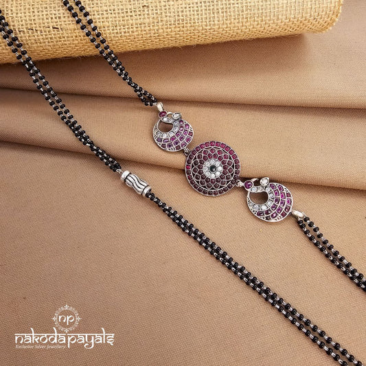 Half Moon Mangalsutra (Ms0612)