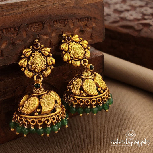 Mango Drop Jhumka (Ge10295)