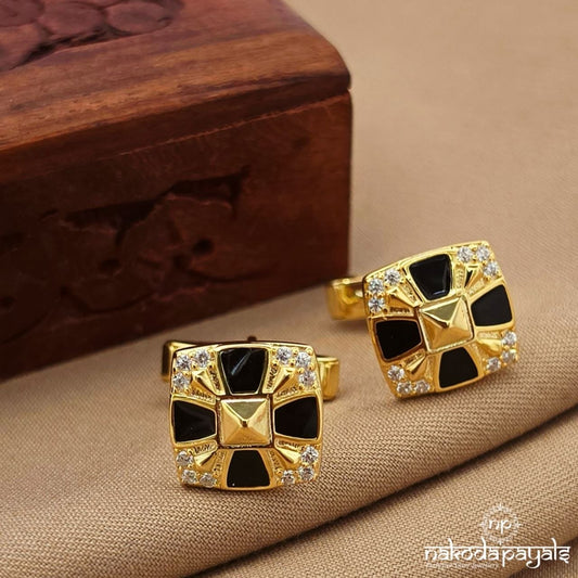 Black Gold Cufflinks (CF0225)