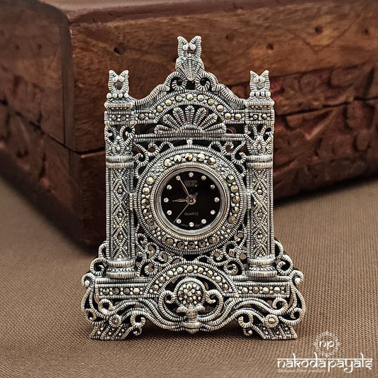 Traditional Marcasite Table Watch (W0282)