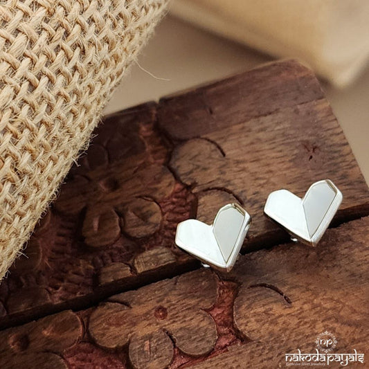 Heart MOP Earrings (St3696)