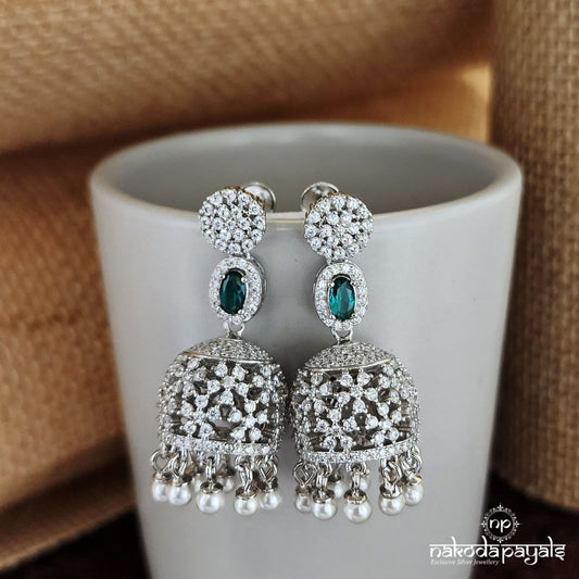 Emerald Green Jhumka (J1072)