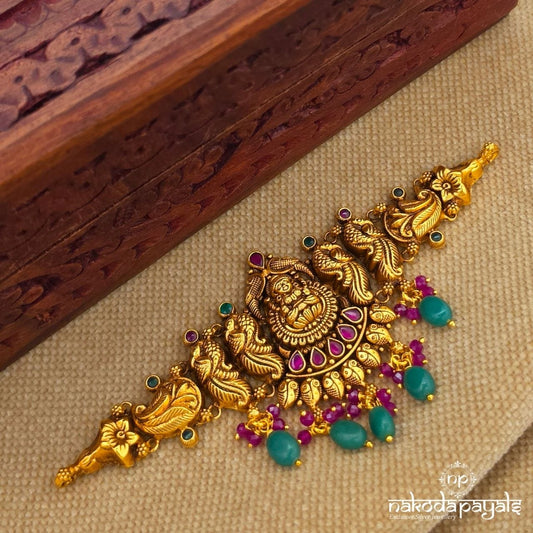 Exclusive Peacock Lakshmi Choker (Gn10564)