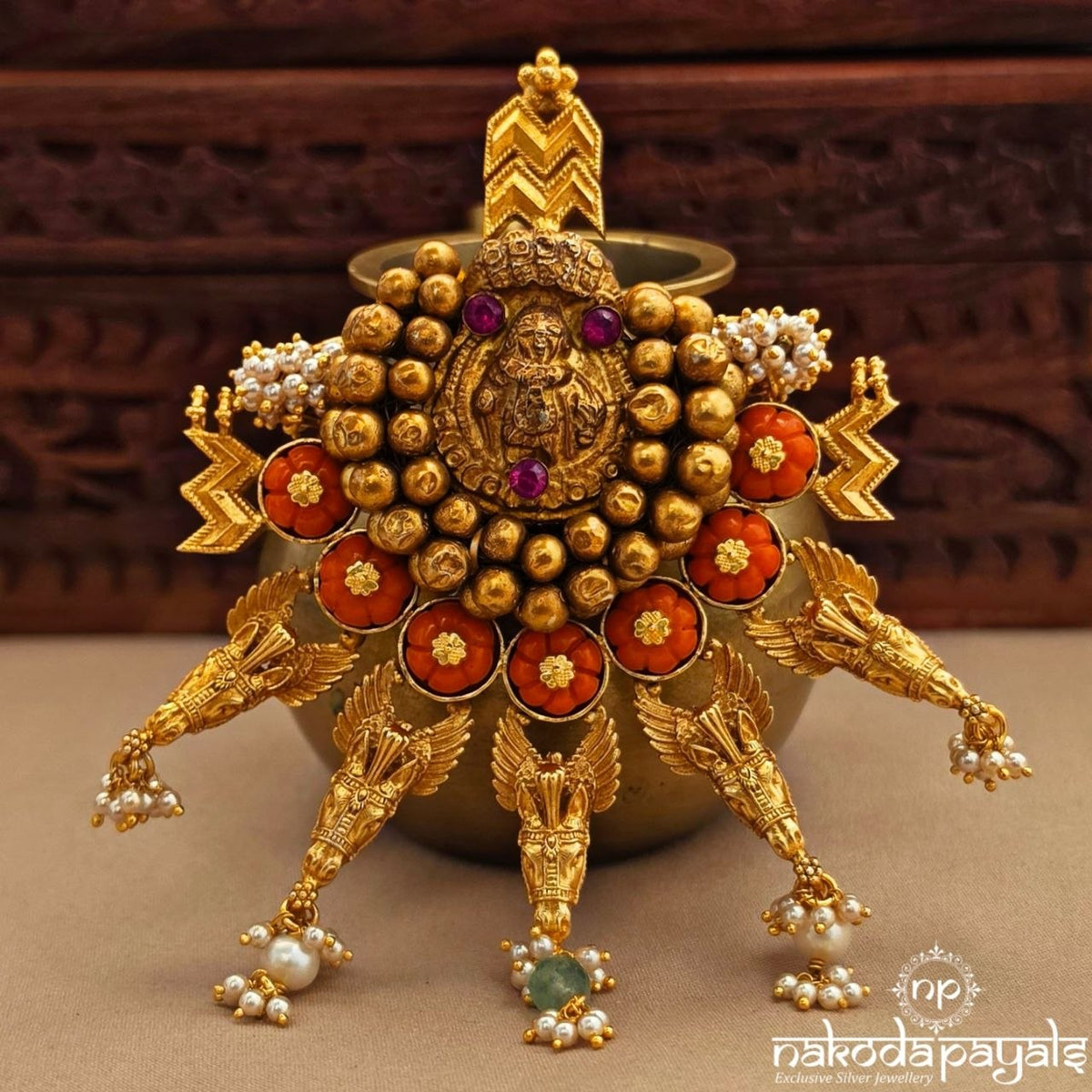 Exemplary Coral Pendant (Gp2596)
