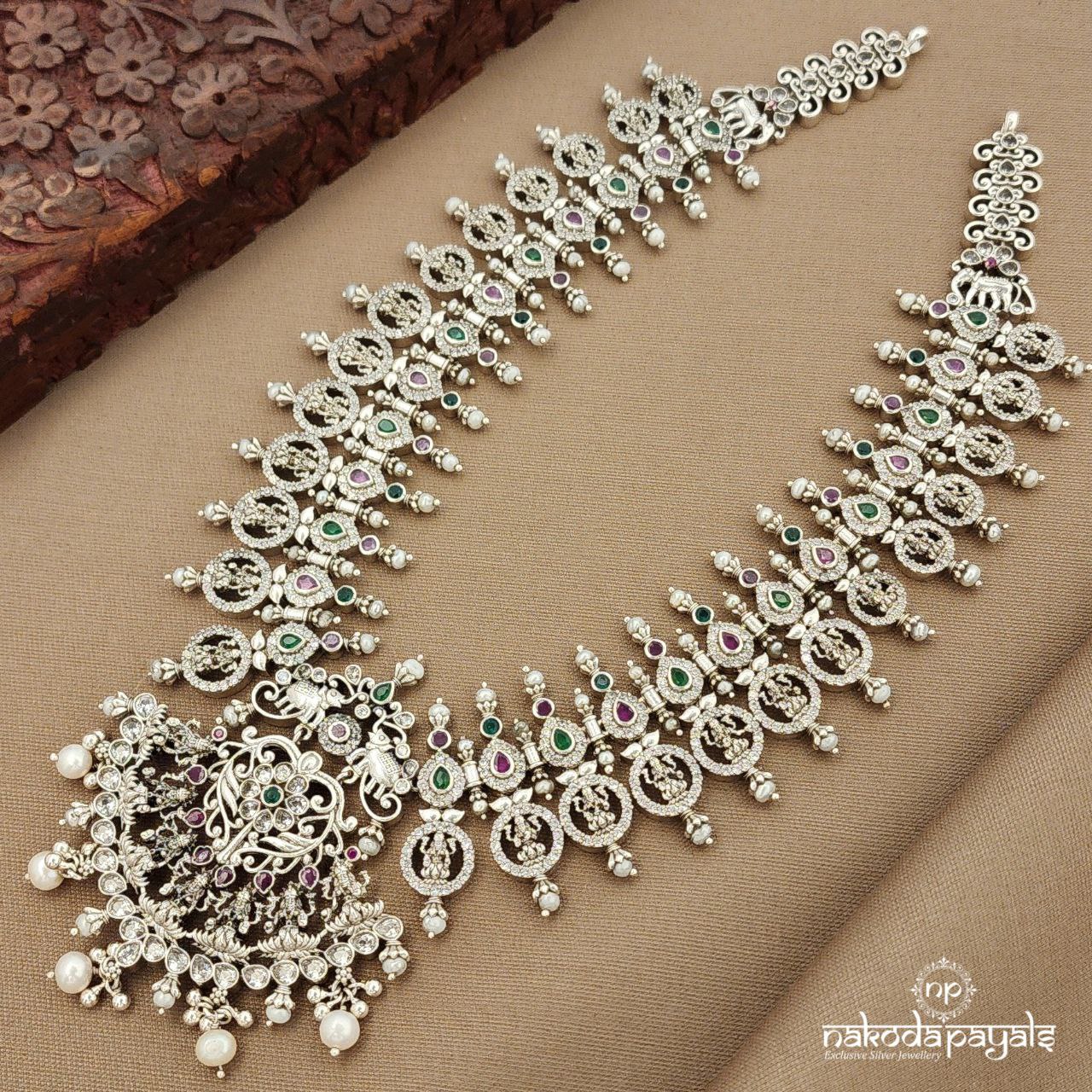 Multicolor Lakshmi Neckpiece  (N11317)