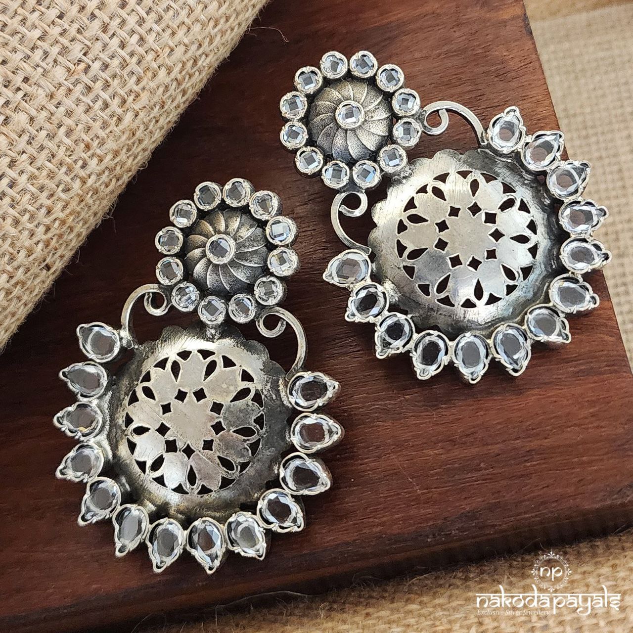 Classic Polki Earrings (C3029)