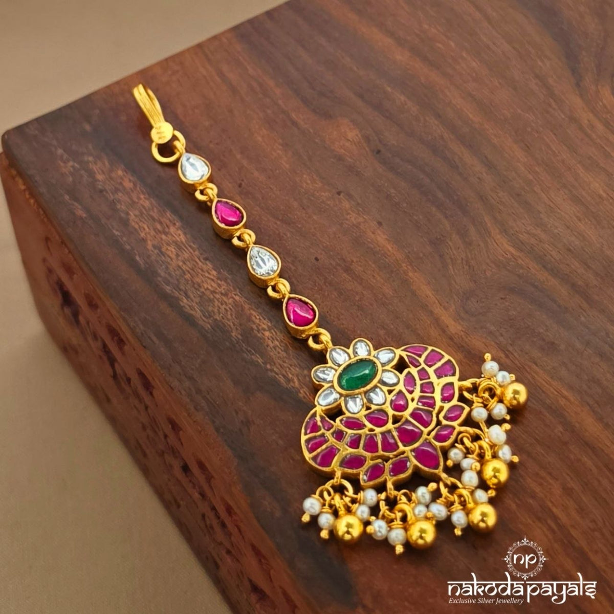 Stunning Kundan Maang Tikka (Gm1294)