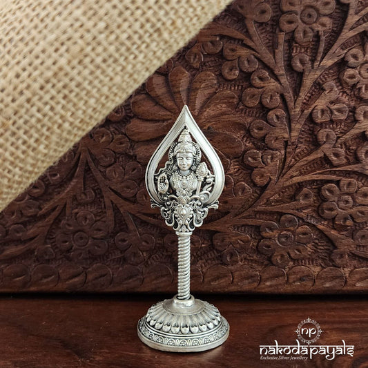 Oxidised Vel With God Murugan Face (Aa1477)