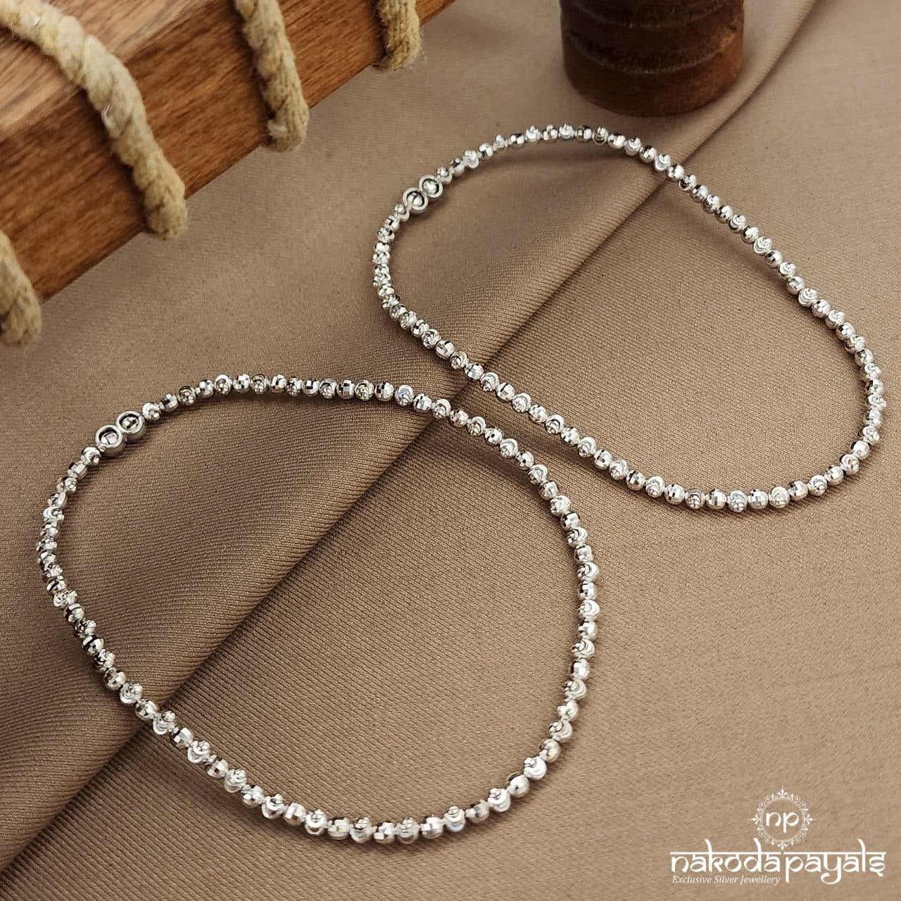 Ball Linked Elastic Anklet (A6643)