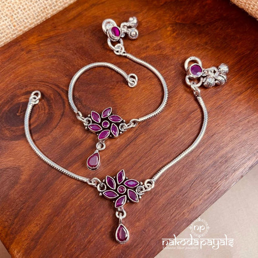 Pretty Pink Baby Anklets (Ka9274)