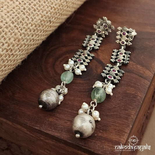 Unique Floral Earrings (C3756)