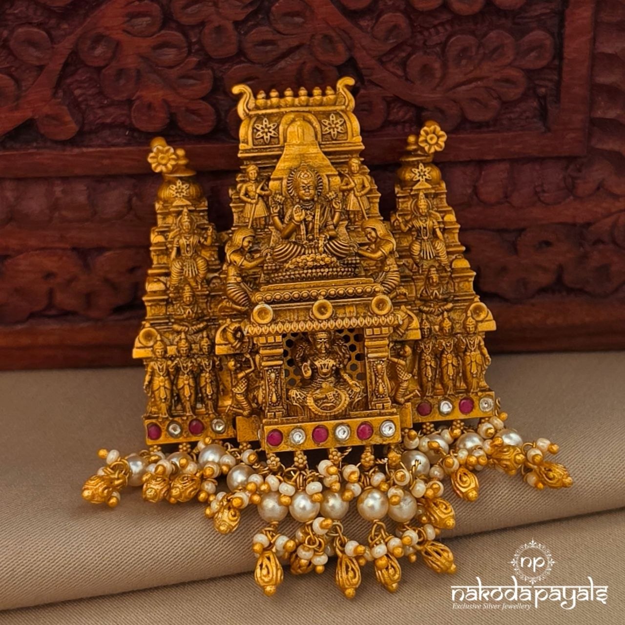Glorious Pearly Lakshmi Gopuram (Gp2291)