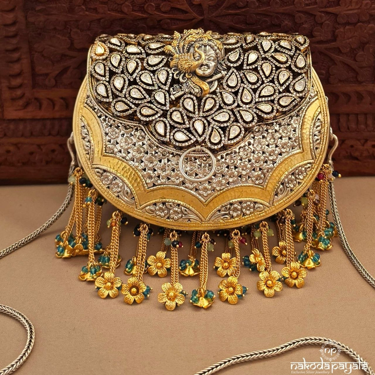 Divine Moissanite Krishna Purse (Esa344)
