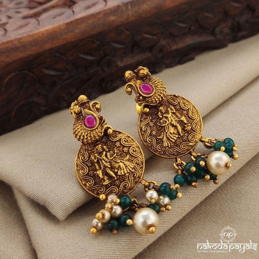 Radhakrishnan Coin Studs (Ge9009)