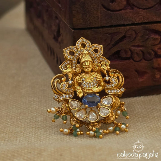 Bluish Venkateshwara Pendant (Gp2659)