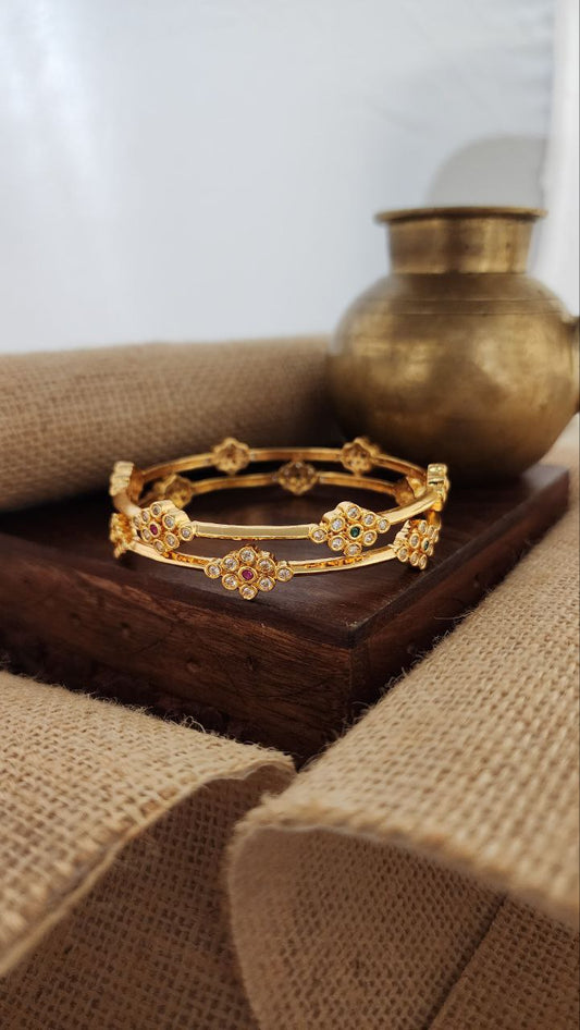 Elegant Kemp Bangles Pair (Gk2951)