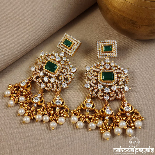 Emerald Noor Chandbali (Ge8681)