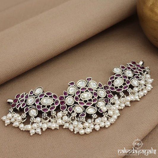 Pink & White Choker  (N11199)