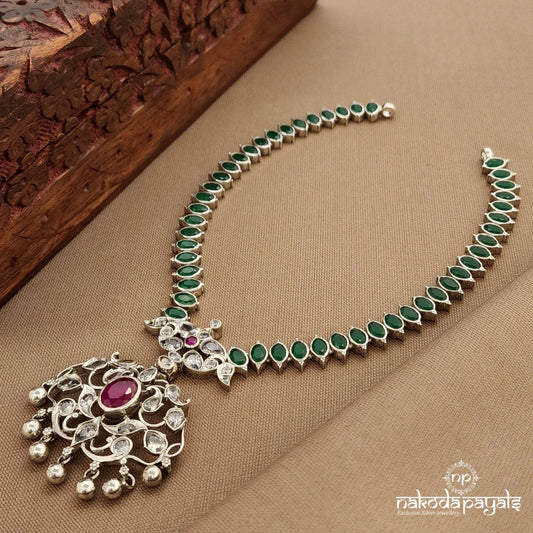 Green Oval  Neckpiece  (N11493)