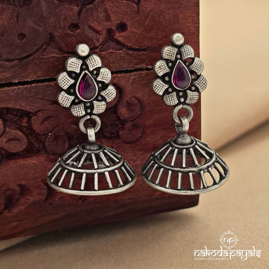 Endearing Oxidised Jhumka (J1714)