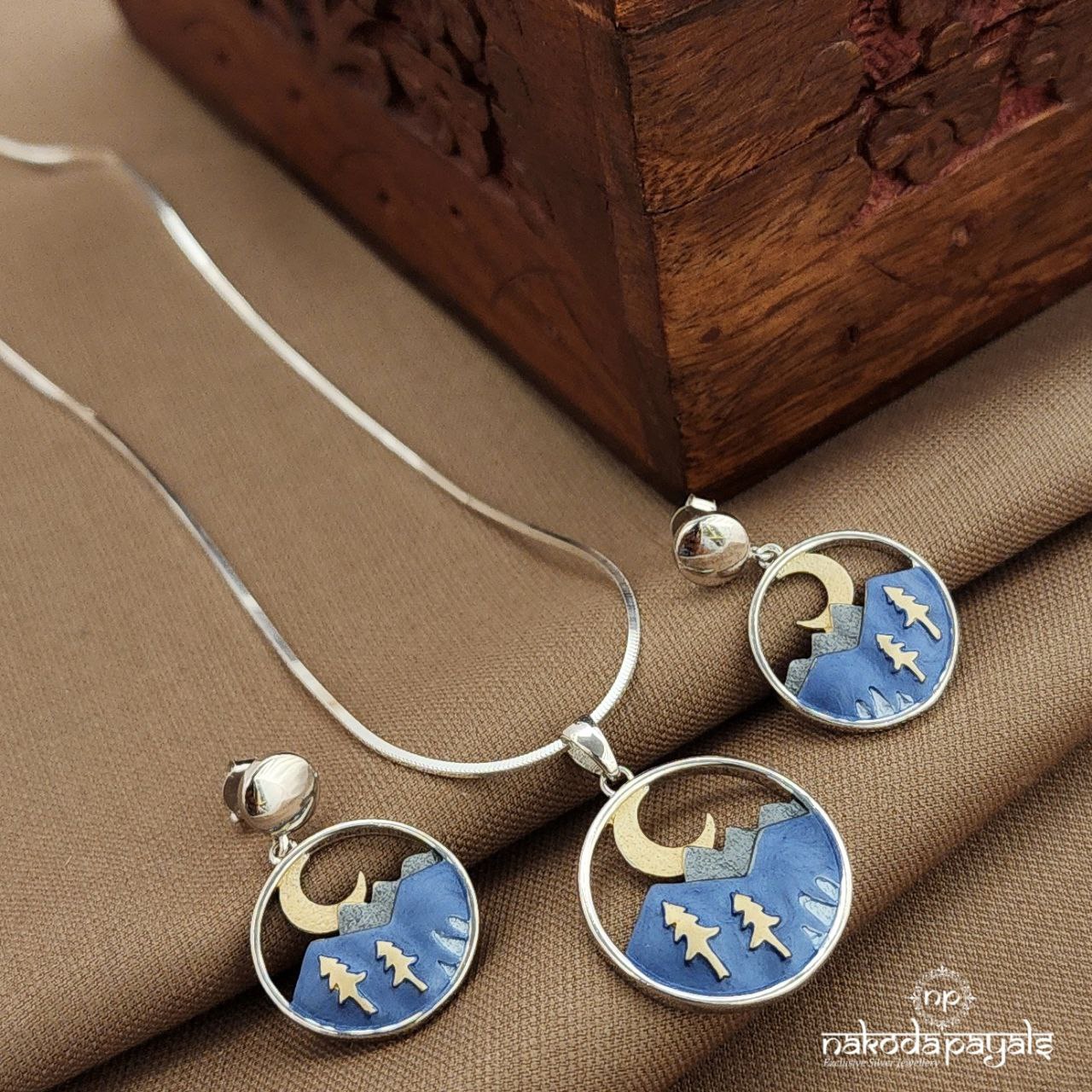 Slient Nightscape  Pendant Set (St3821)