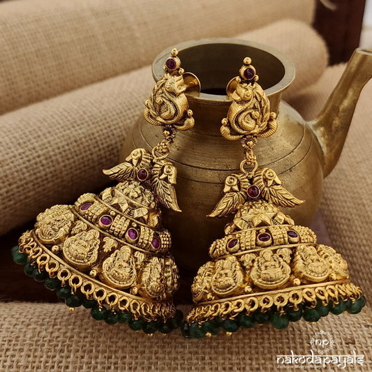 Blessing Lakshmi Kemp Jhumka (Ge9506)