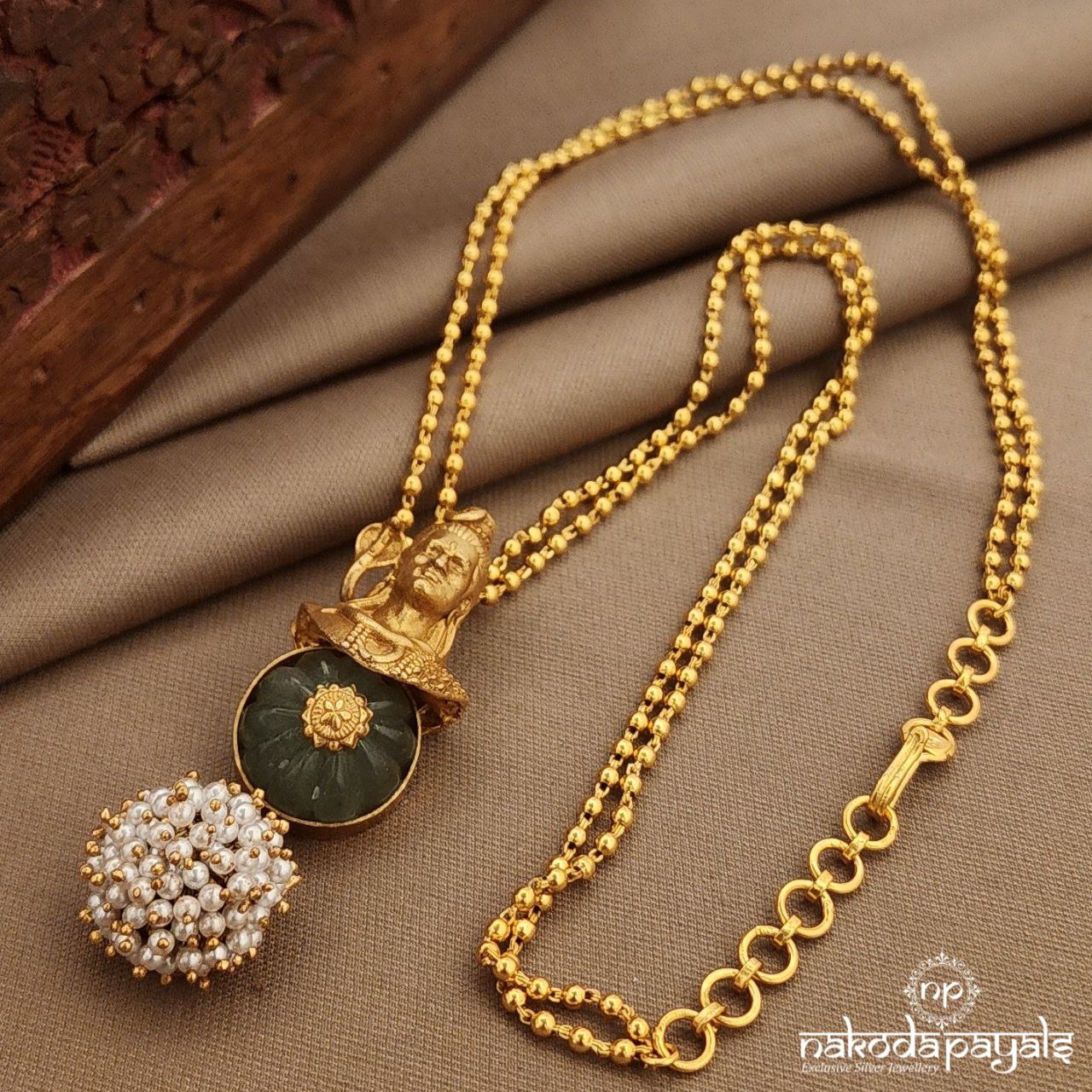 Green Shivan  Neckpiece (Gn9762)