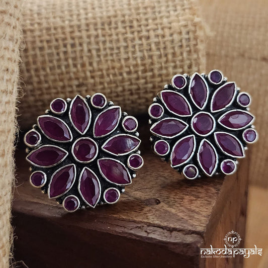 Pink Floral Toerings (T4311)