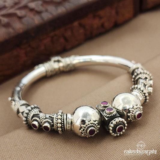 Elegant Pink Dot Kada  (K6265)