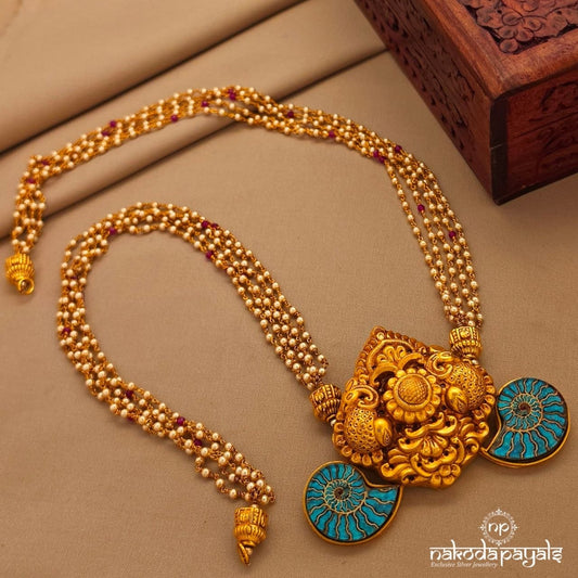 Elegant Turquoise Neckpiece  (Gn10154)