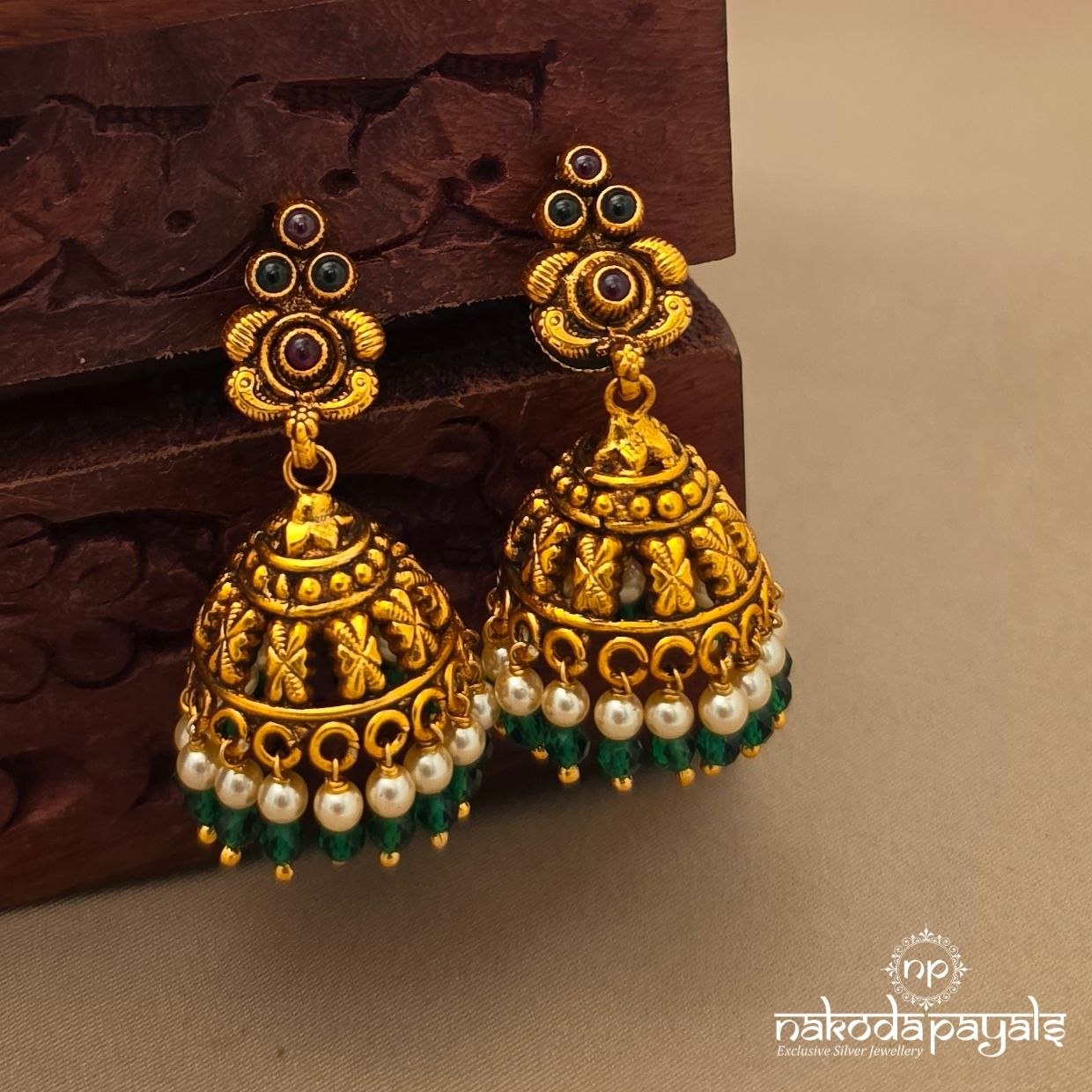Kemp Cutsy Jhumka (Ge10907)