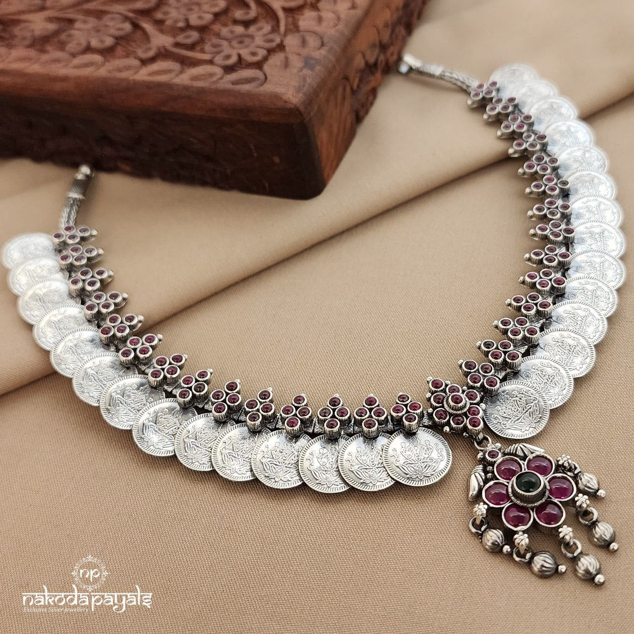 Pretty Lakshmi Coined Neckpiece (N10922)