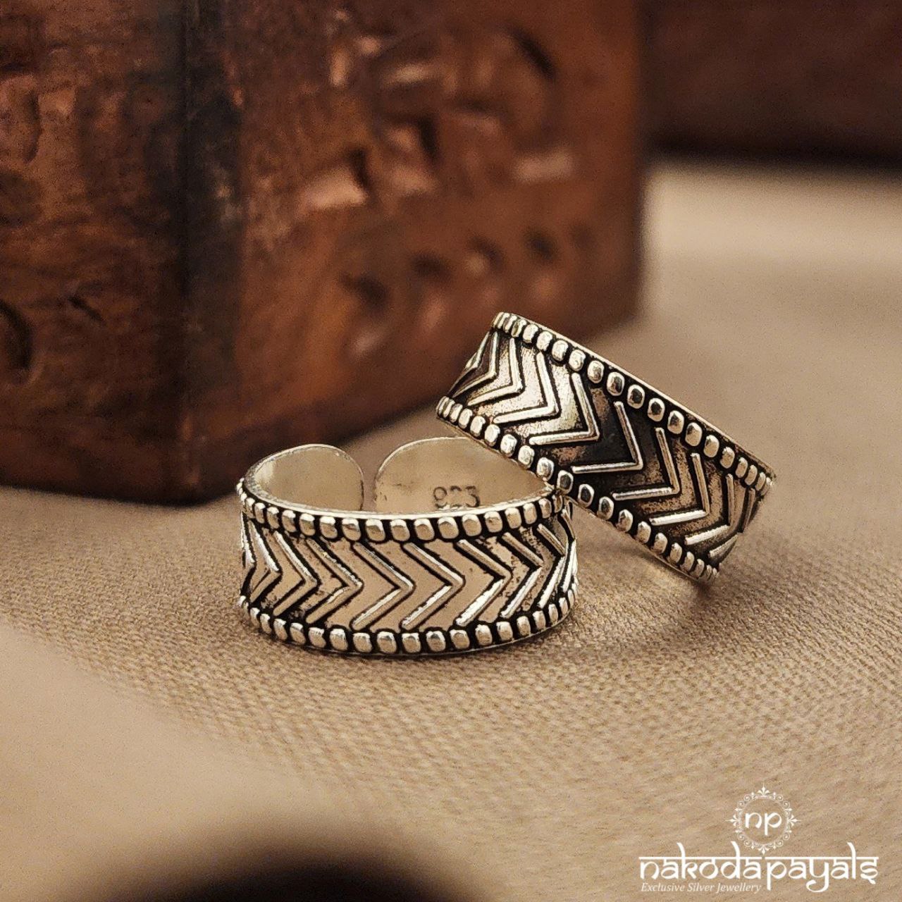 ZigZag Toebands (T4760)