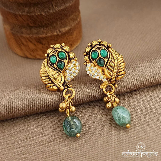 Leafy Green Studs (Ge10075)