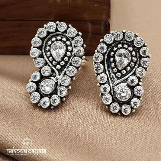 Big Mango White Toerings (T4636)