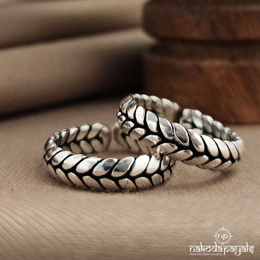 Braided Oxidised Toebands (T4724)