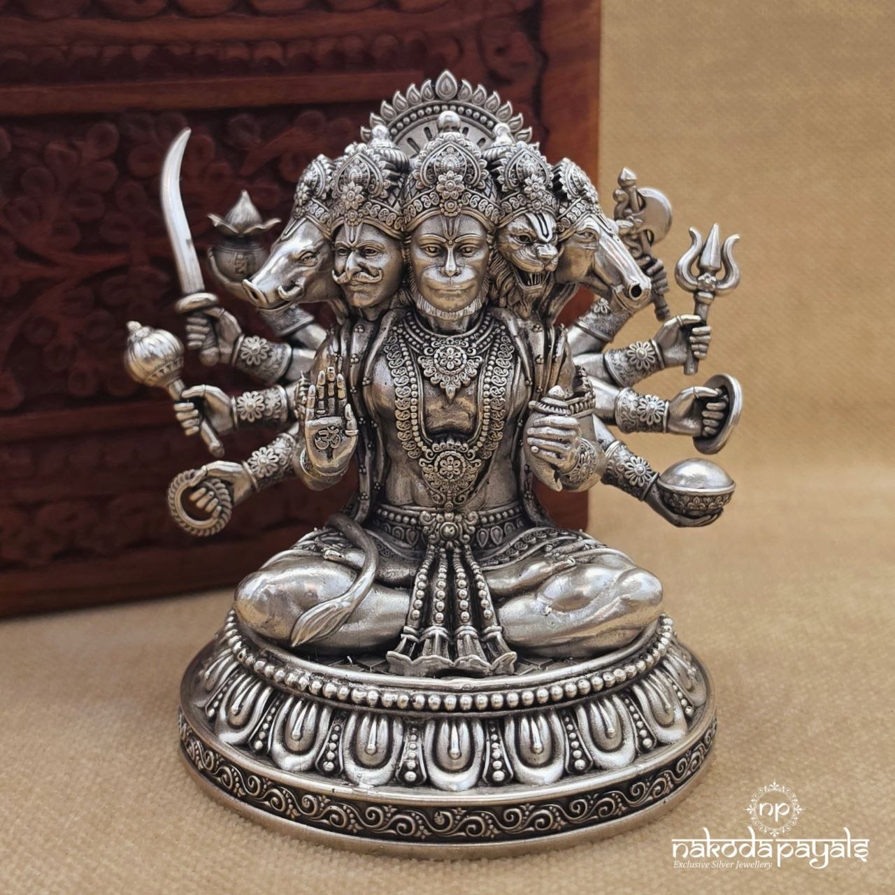Divine Panchmukhi Hanuman (Aa2684-88)