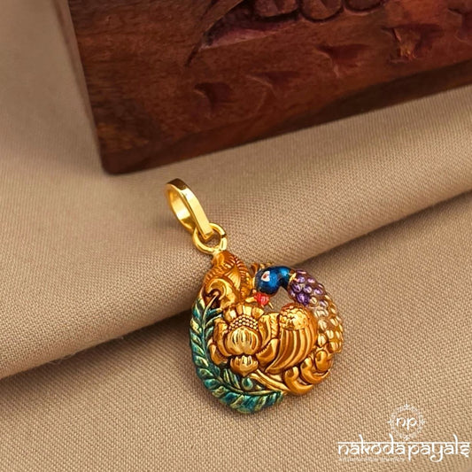 Stunning Peacock Pendant (Gp2519)