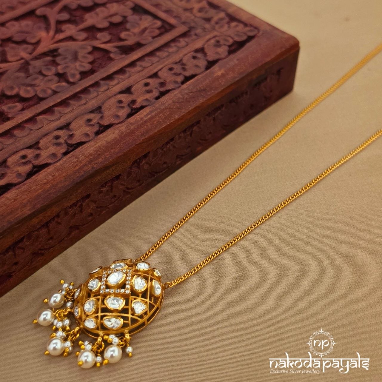 Moissanite CZ Neckpiece (Gn10101)