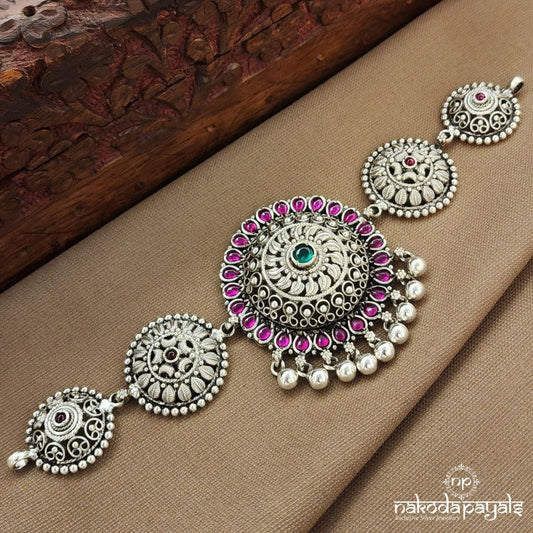 Circular Pink Choker (N11430)