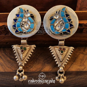 Bulky Kundan Stud Earrings