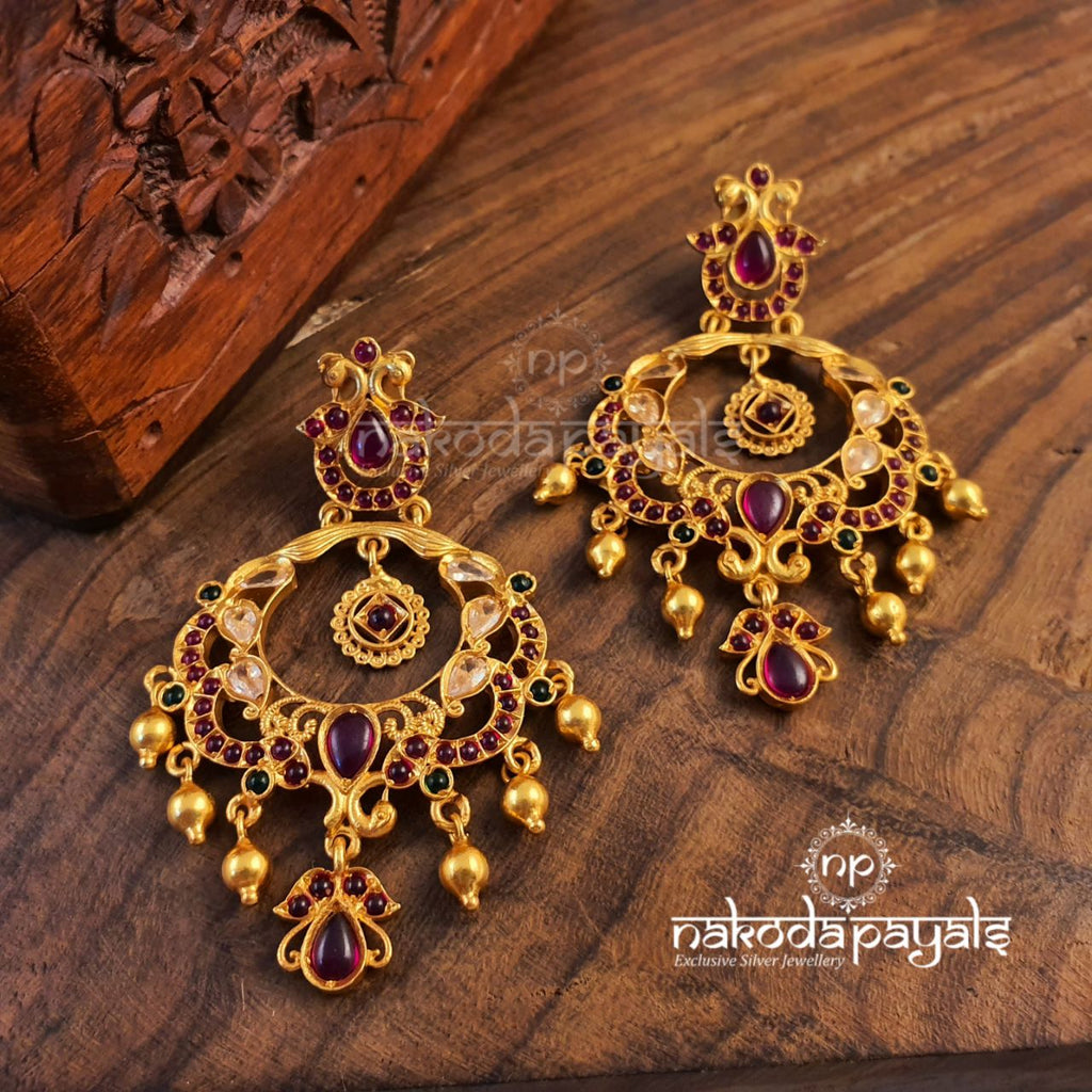 Choiced Kundan Chandbali