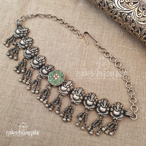 Divine Ganesha Tribal Necklace