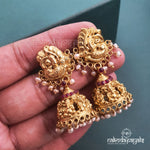 Peacock Ganesha Jhumka (Ge3409)