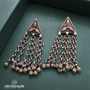 Tribal Triangle Earrings