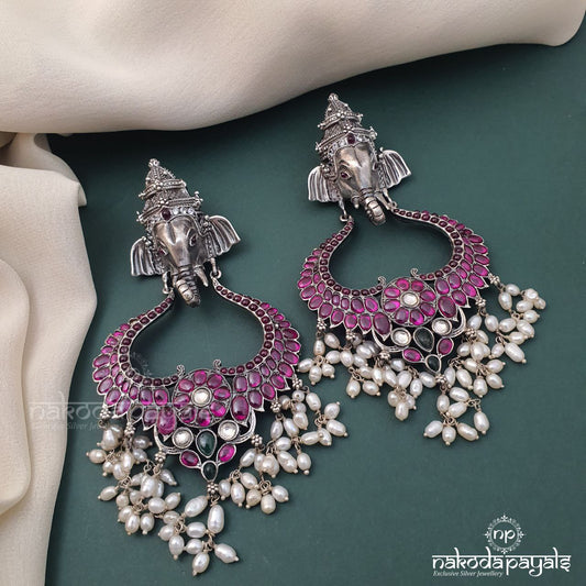 Enormous Ganesha Guttapusalu Chandbali