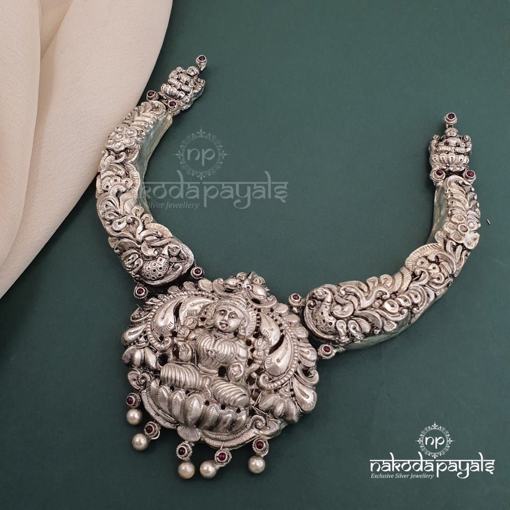 Thick Nakshi Lakshmi Neckpiece